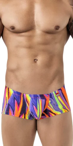 Pikante 1828 Abstract Trunks Purple