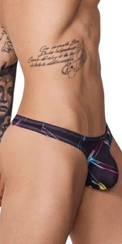 Pikante 1077 Nucleus Thongs Black