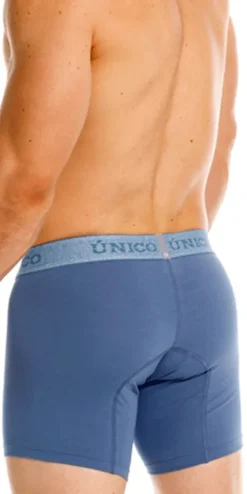 Unico 26040100217 Classic Boxer Briefs In Teal