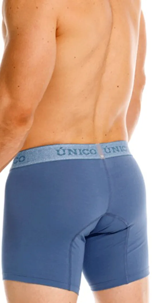Unico 26040100217 Classic Boxer Briefs In Teal