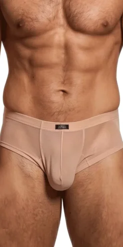 Xtremen 91263 Microfiber Mesh Briefs Brown