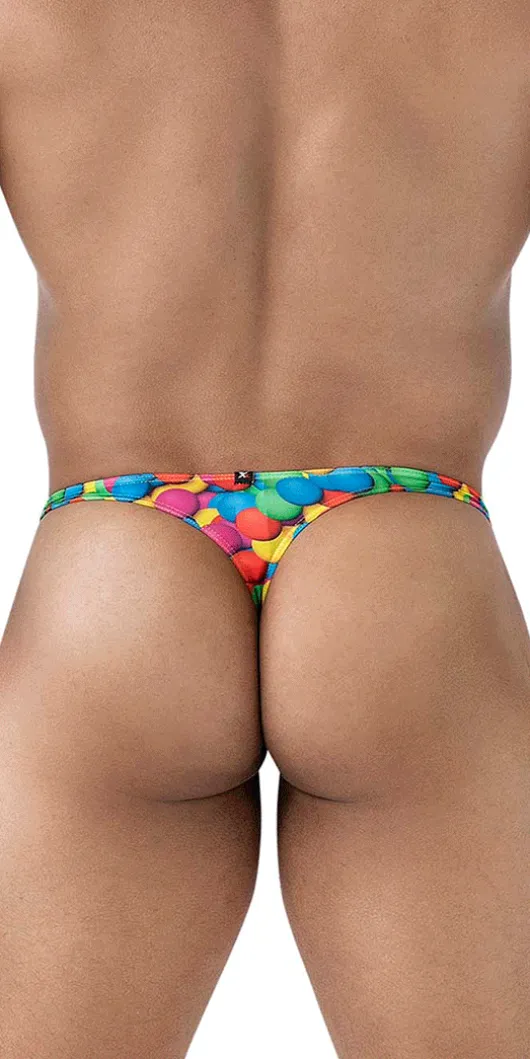 Xtremen 91247 Printed Thongs Bubbles