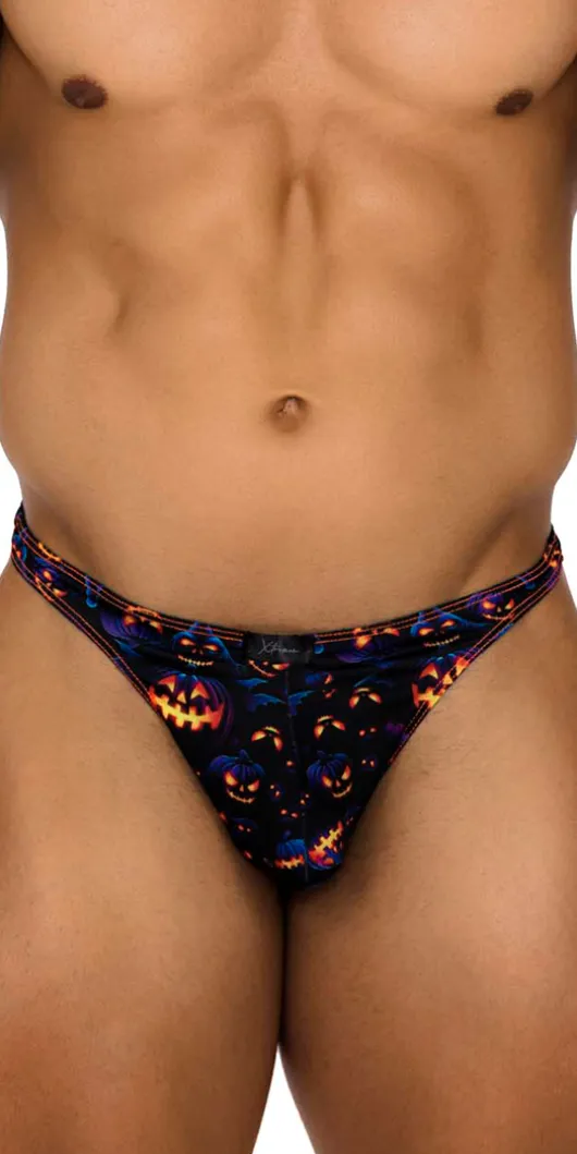 Xtremen 91194 Printed Thongs Pumpkins