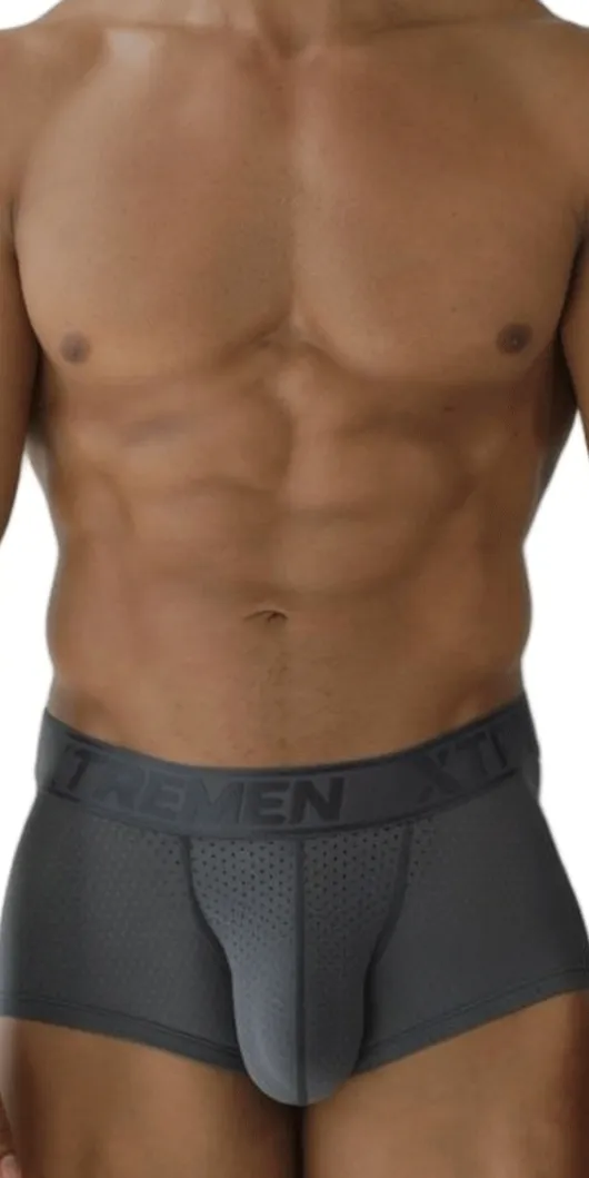 Xtremen 91252 Xtremen Signature Breathable Trunks Gray